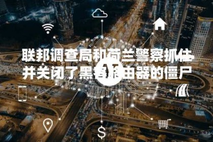 联邦调查局和荷兰警察抓住并关闭了黑客路由器的僵尸网络