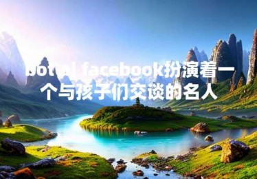 bot ai facebook扮演着一个与孩子们交谈的名人