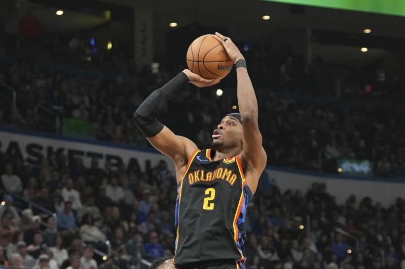 NBA／亚历山大再轰40分 雷霆大胜金块收7连胜