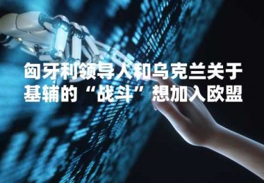 匈牙利领导人和乌克兰关于基辅的“战斗”想加入欧盟