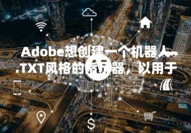 Adobe想创建一个机器人.TXT风格的指示器，以用于AI培训中使用的图像