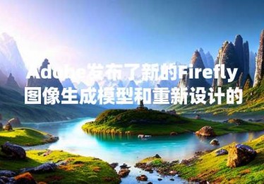 Adobe发布了新的Firefly图像生成模型和重新设计的Firefly Web应用程序