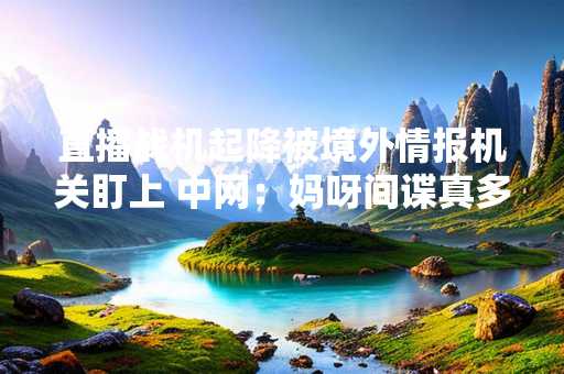 直播战机起降被境外情报机关盯上 中网：妈呀间谍真多