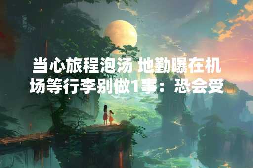 当心旅程泡汤 地勤曝在机场等行李别做1事：恐会受伤