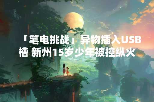 「笔电挑战」异物插入USB槽 新州15岁少年被控纵火