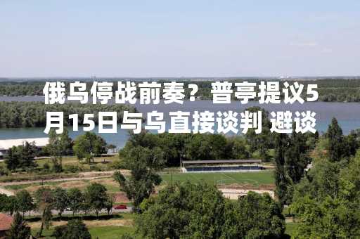 俄乌停战前奏？普亭提议5月15日与乌直接谈判 避谈30天停火