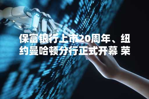 保富银行上市20周年、纽约曼哈顿分行正式开幕 荣登富比士和标普全美最佳银行排行榜