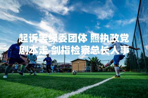 起诉罢绿委团体 照执政党剧本走 剑指检察总长人事