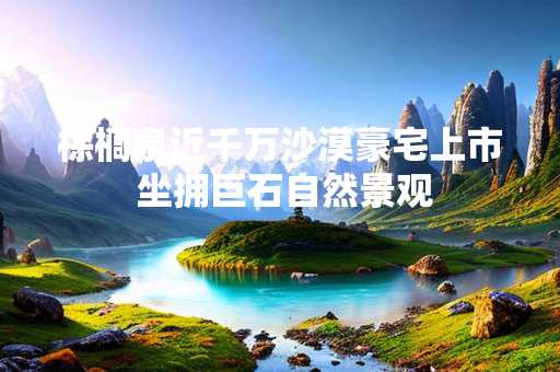 棕榈泉近千万沙漠豪宅上市 坐拥巨石自然景观