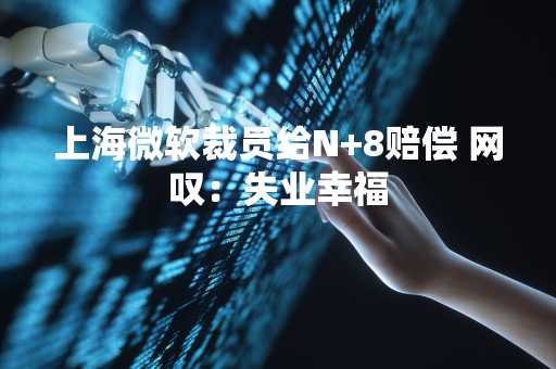上海微软裁员给N+8赔偿 网叹：失业幸福