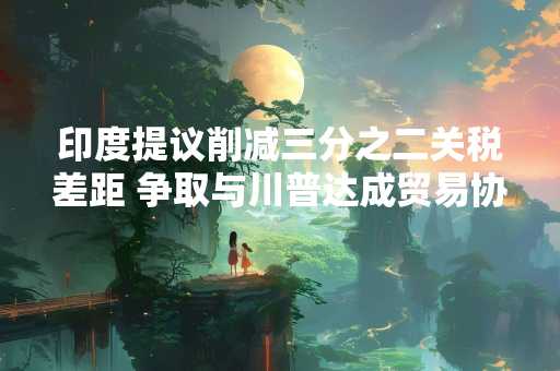 印度提议削减三分之二关税差距 争取与川普达成贸易协议