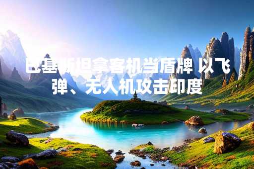 巴基斯坦拿客机当盾牌 以飞弹、无人机攻击印度