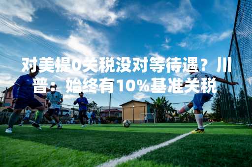 对美提0关税没对等待遇？川普：始终有10%基准关税 但可能有例外