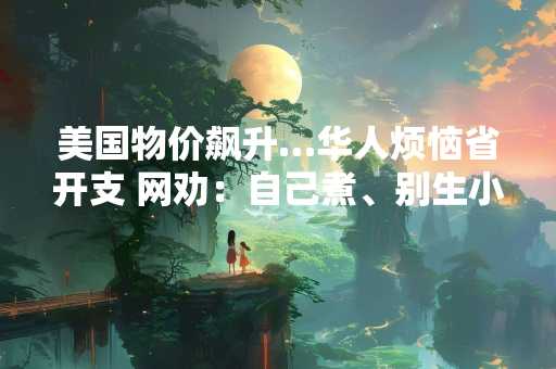 美国物价飙升…华人烦恼省开支 网劝：自己煮、别生小孩
