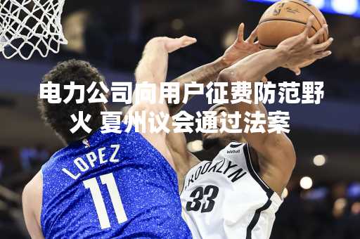 电力公司向用户征费防范野火 夏州议会通过法案