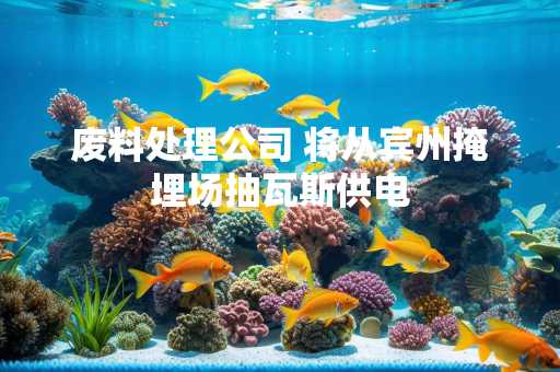 废料处理公司 将从宾州掩埋场抽瓦斯供电
