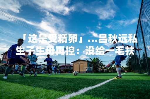 「这是受精卵」…吕秋远私生子生母再控：没给一毛扶养费