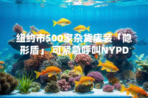纽约市500家杂货店装「隐形盾」 可紧急呼叫NYPD